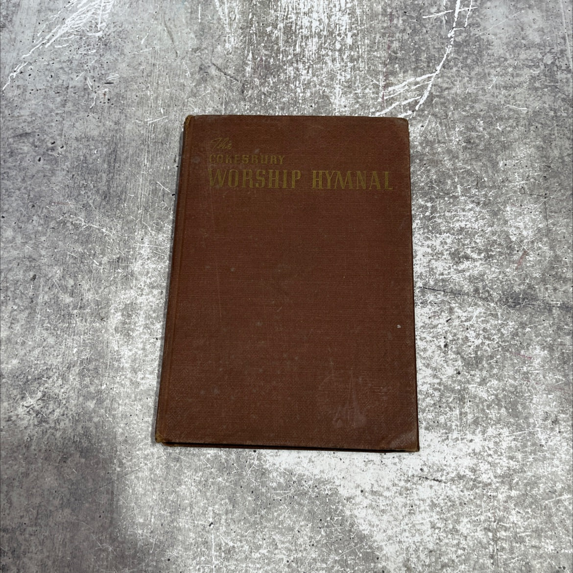 cokesbury worship hymnal book, by c. a. bowen, d.d., unknown Hardcover image 1