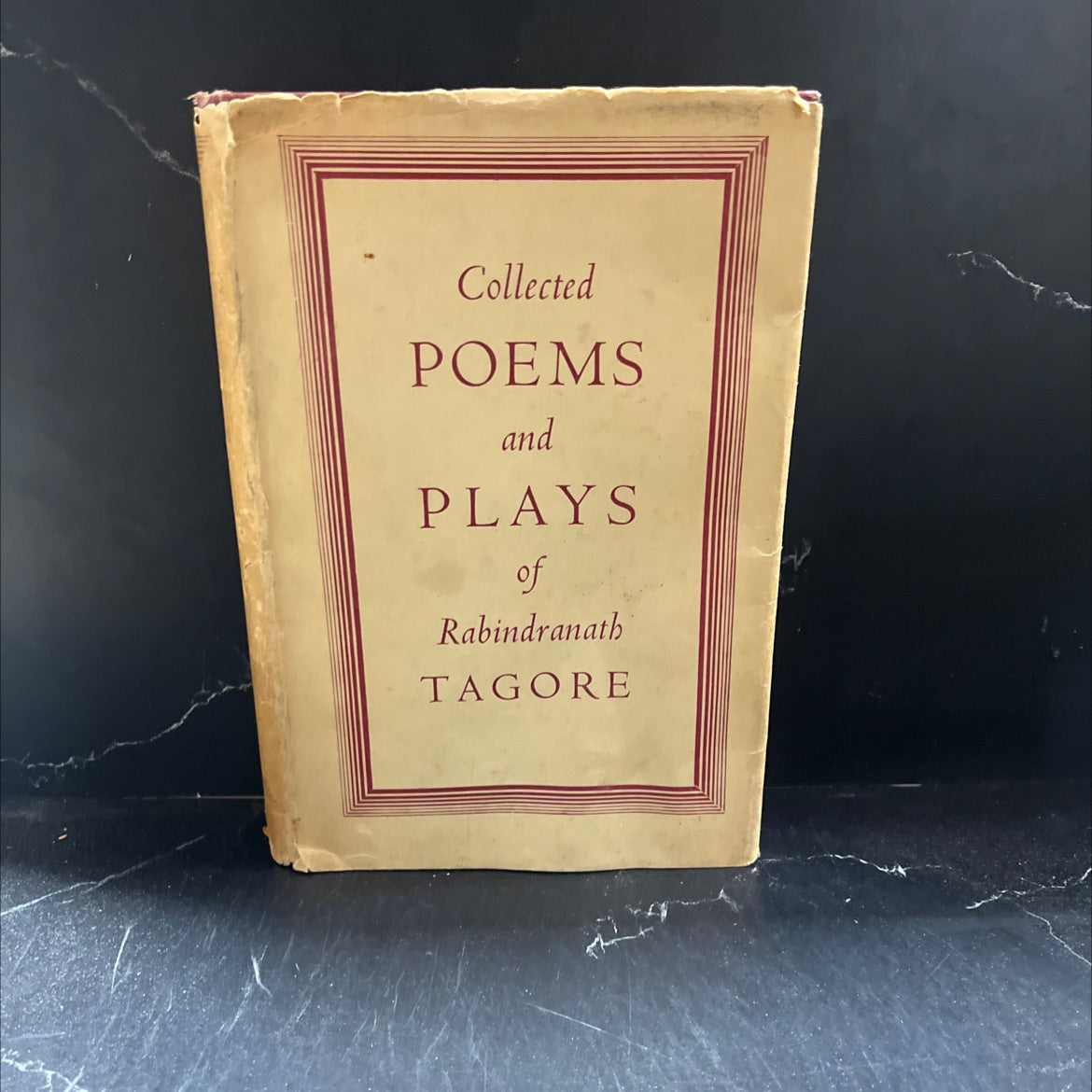 collected poems and plays of rabindranath tagore book, by rabindranath tagore, 1955 Hardcover image 1