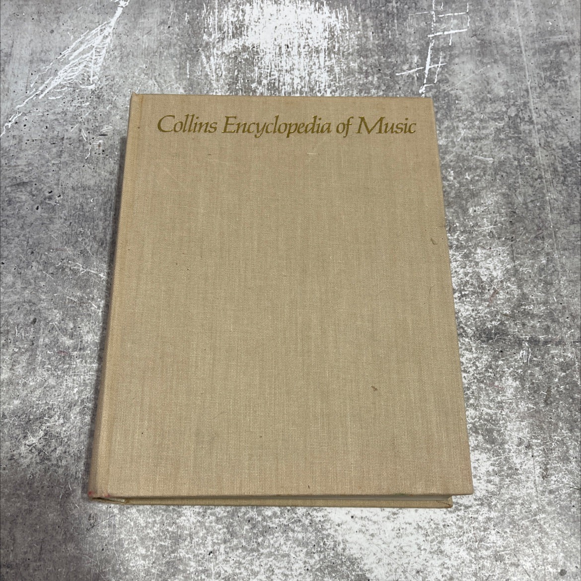 collins encyclopedia of music book, by sir jack westrup and f.ll.harrison revised by conrad wilson, 1984 Hardcover image 1