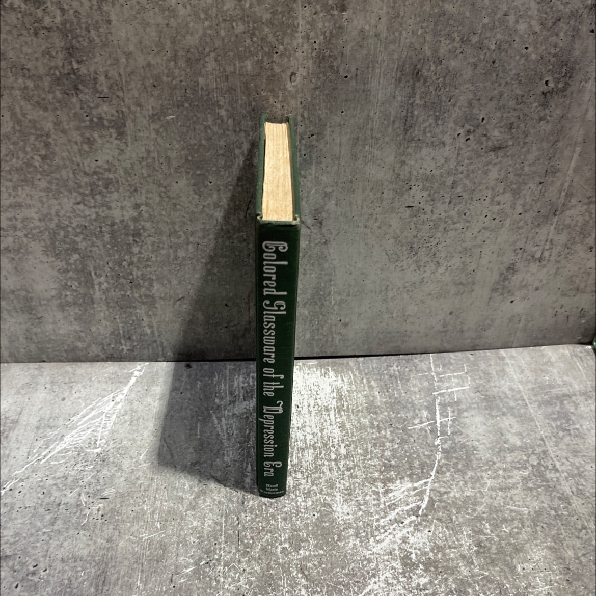 colored glassware of the depression era book, by hazel marie weatherman, 1970 Hardcover image 4
