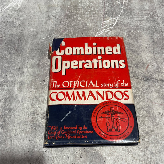 combined operations the official story of the commandos book, by unknown, 1943 Hardcover image 1