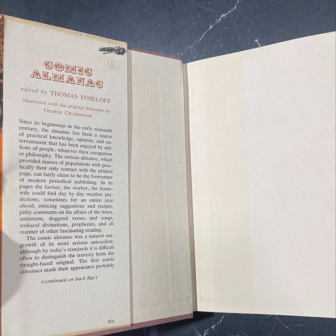 comic almanac book, by Thomas Yoseloff, 1963 Hardcover image 4