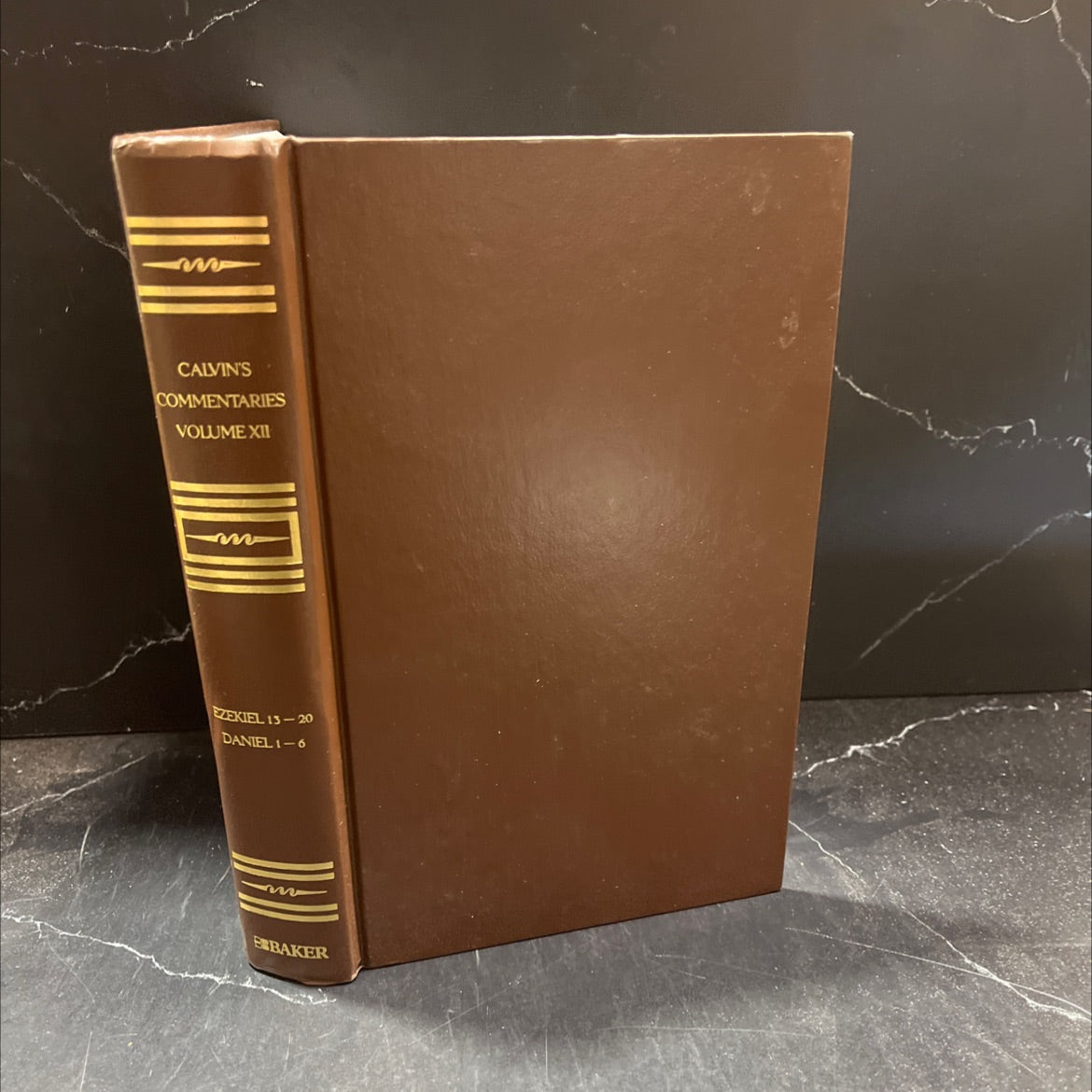 commentaries on the first twenty chapters of the book of the prophet ezekiel book, by john calvin, 2003 Hardcover image 1