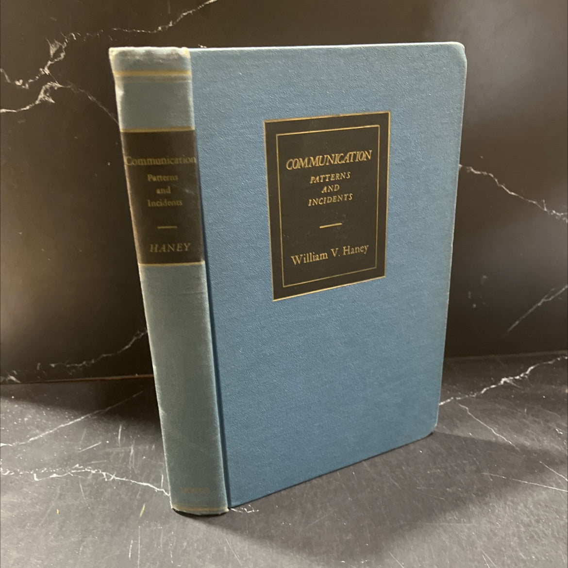 communication patterns and incidents book, by william v. haney, ph.d., 1960 Hardcover image 1
