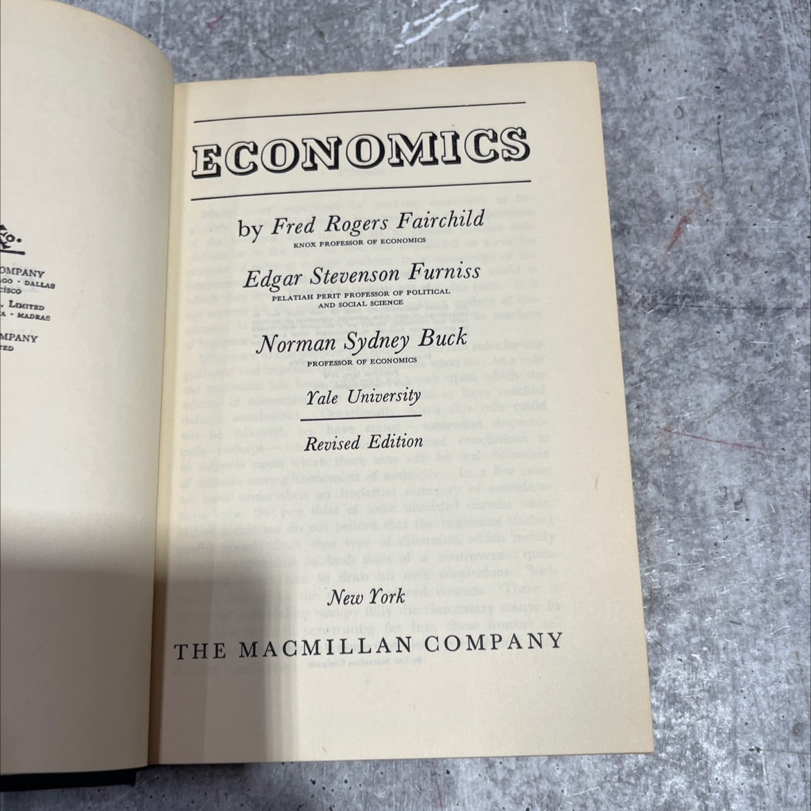 company go dallas cisco limited a-madras mpany ed economics book, by Fred Rogers Fairchild, Edgar Stevenson Furniss, image 2