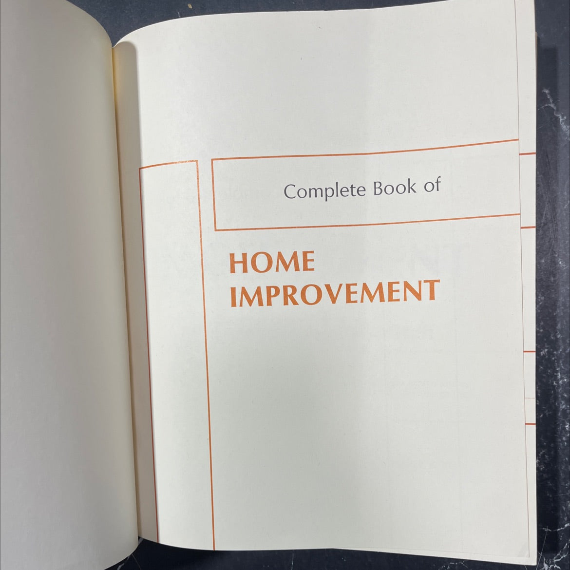 complete book of home improvement book, by darrell and frances huff, 1970 Hardcover image 2