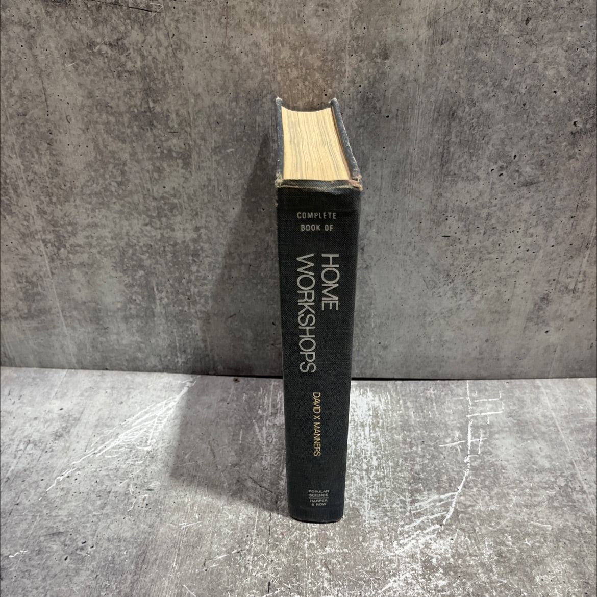 complete book of home workshops book, by david x. manners, 1974 Hardcover image 4