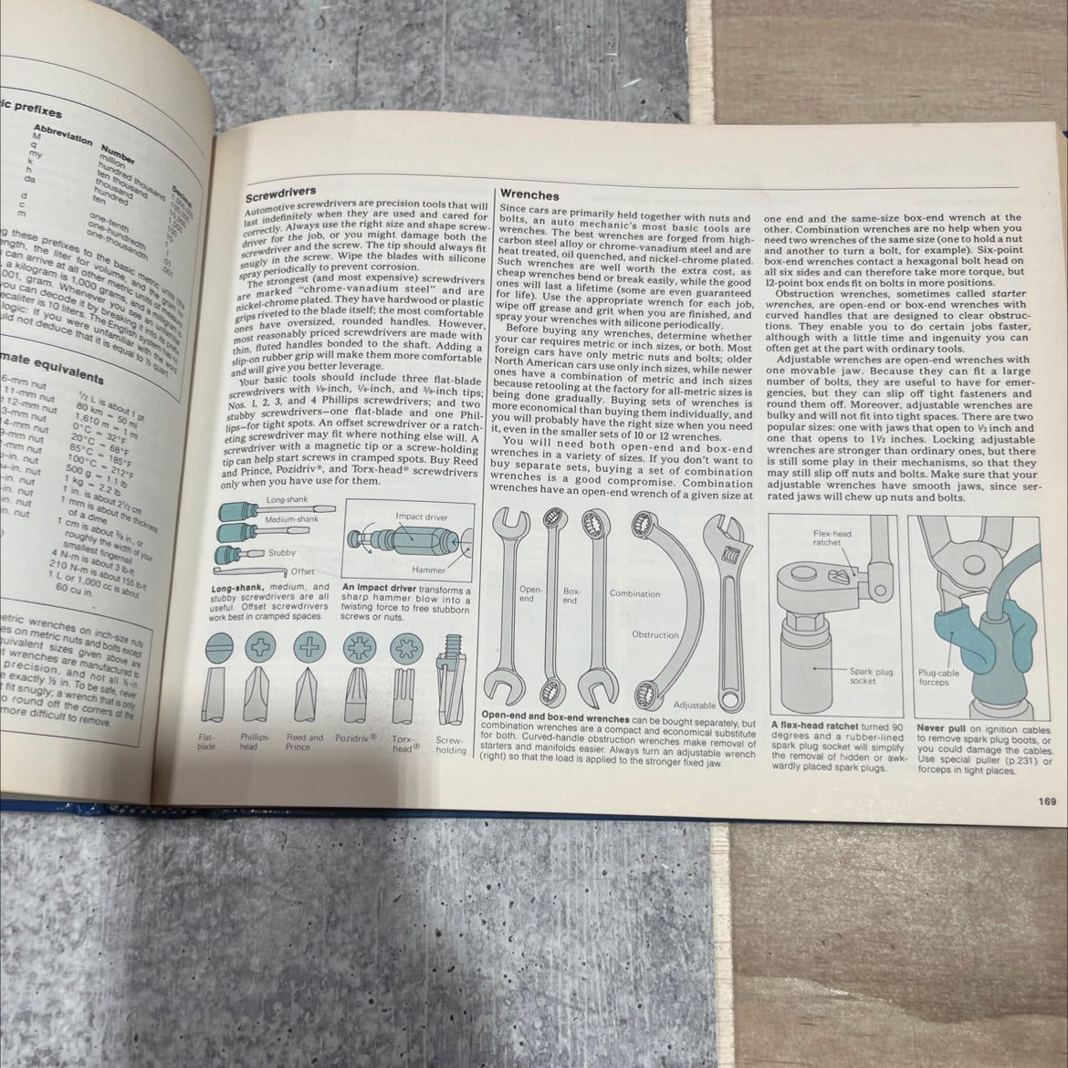 complete car care manual book, by unknown, 1981 Hardcover image 4