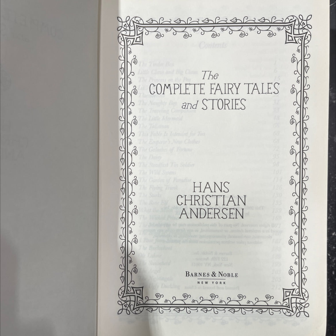 complete fairy tales of hans christian andersen book, by hans christian andersen, 2007 Leather image 2