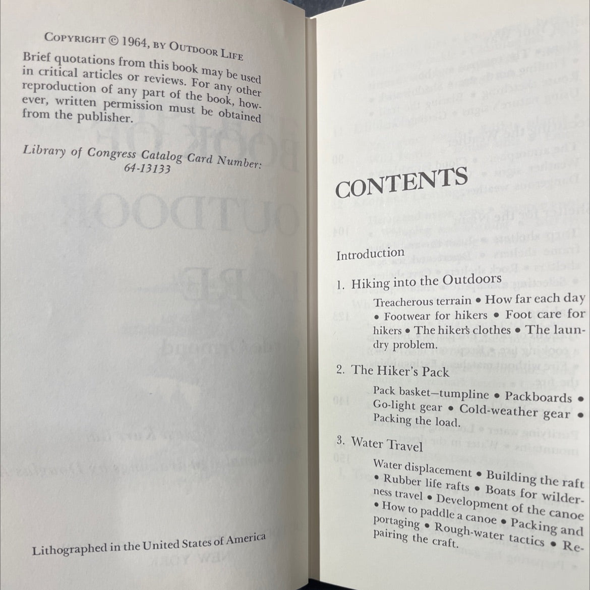 complete outdoor lore book, by Clyde Ormond, 1964 Hardcover image 3