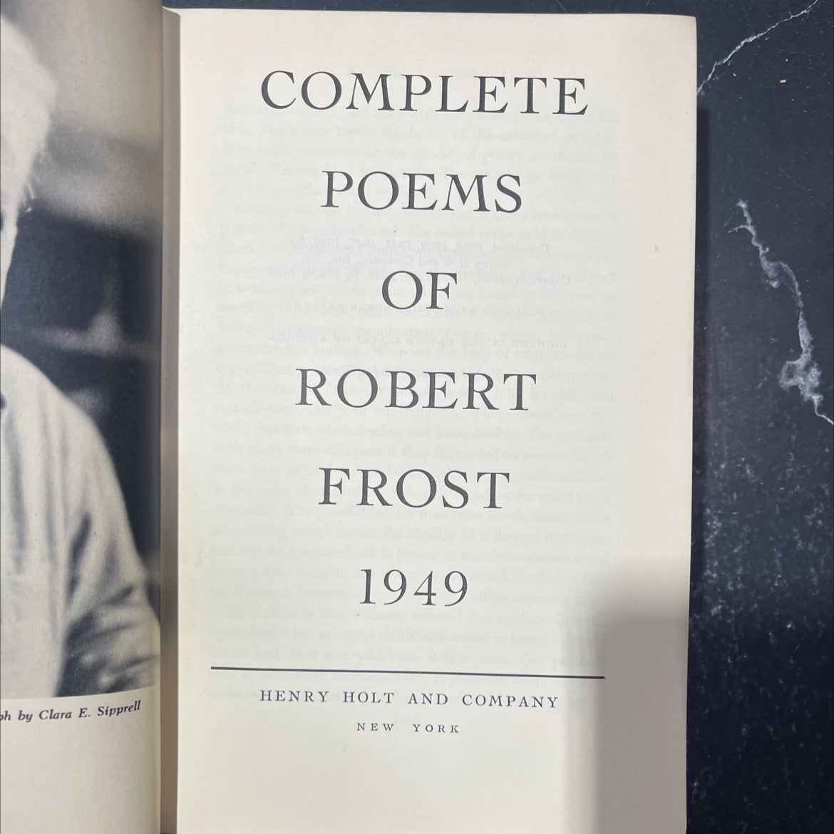 complete poems of robert frost book, by Robert Frost, 1949 Hardcover image 2