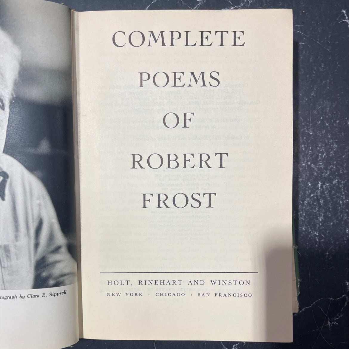 complete poems of robert frost book, by Robert Frost, 1964 Hardcover image 2