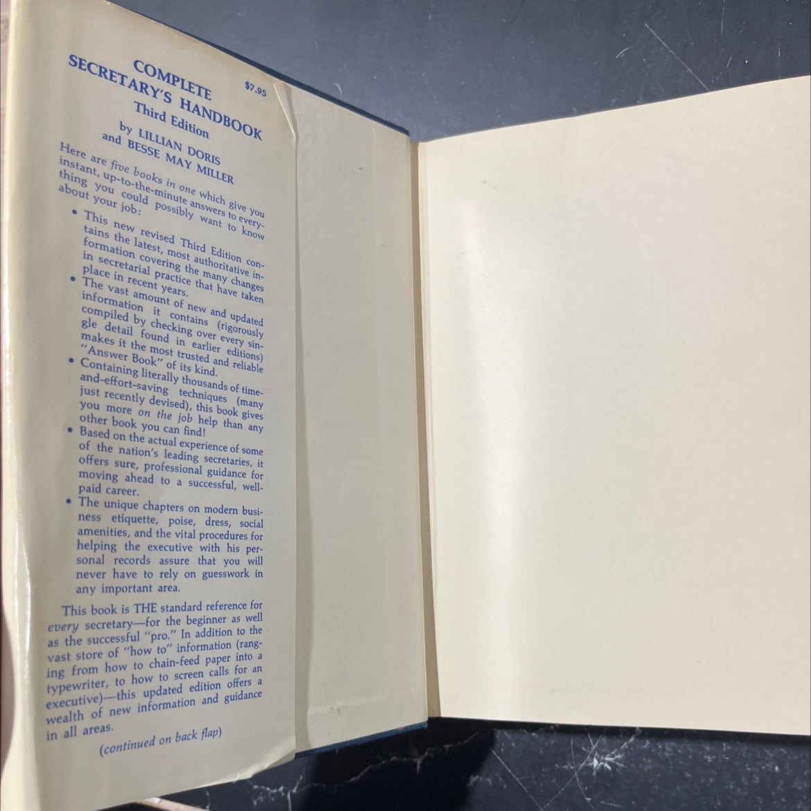 complete secretary's handbook book, by lillian doris and besse may miller, 1970 Hardcover image 4