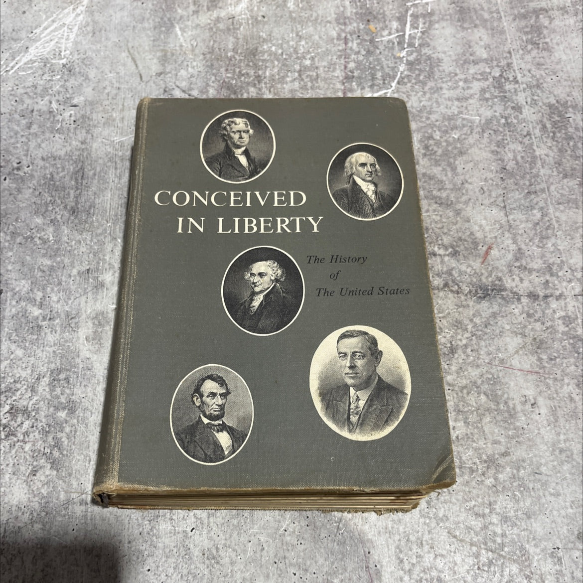 conceived in liberty the history of the united states book, by marshall smelser, 1957 Hardcover image 1