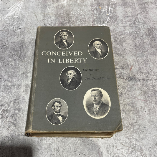 conceived in liberty the history of the united states book, by marshall smelser, 1957 Hardcover image 1
