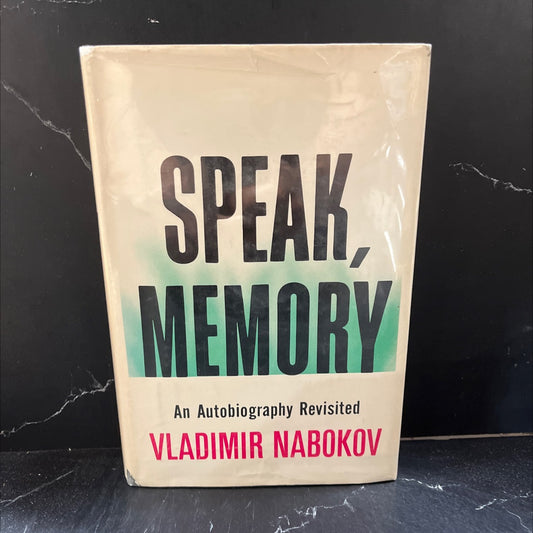 conclusive evidence book, by Vladimir Nabokov, 1966 Hardcover image 1