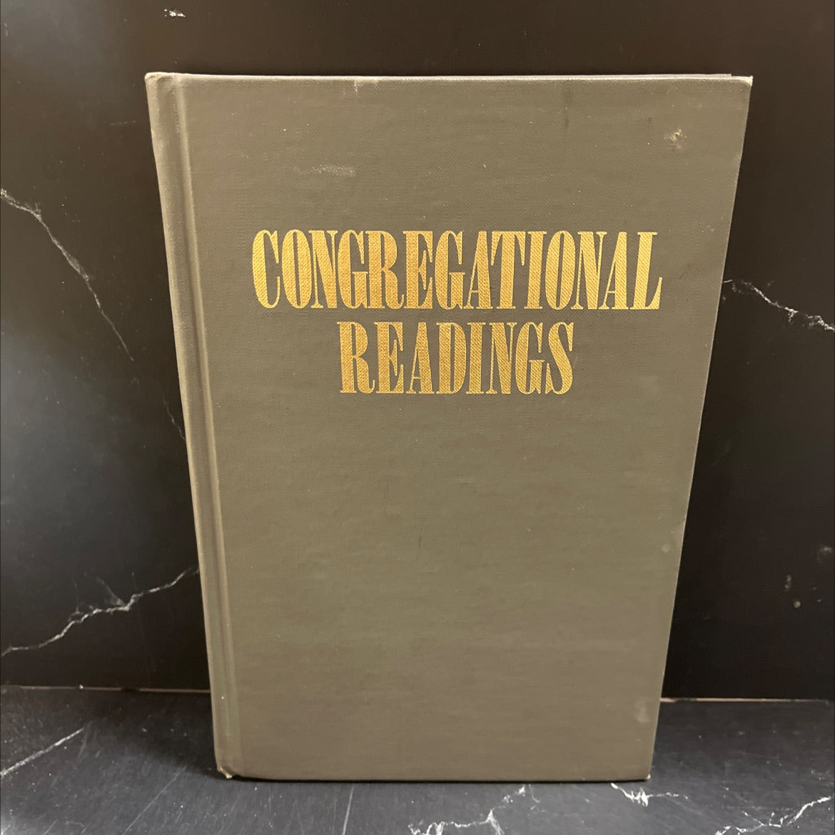congregational readings from the scriptures, hymns, inspirational writings book, by Cecil R. Ettinger, 1989 Hardcover image 1