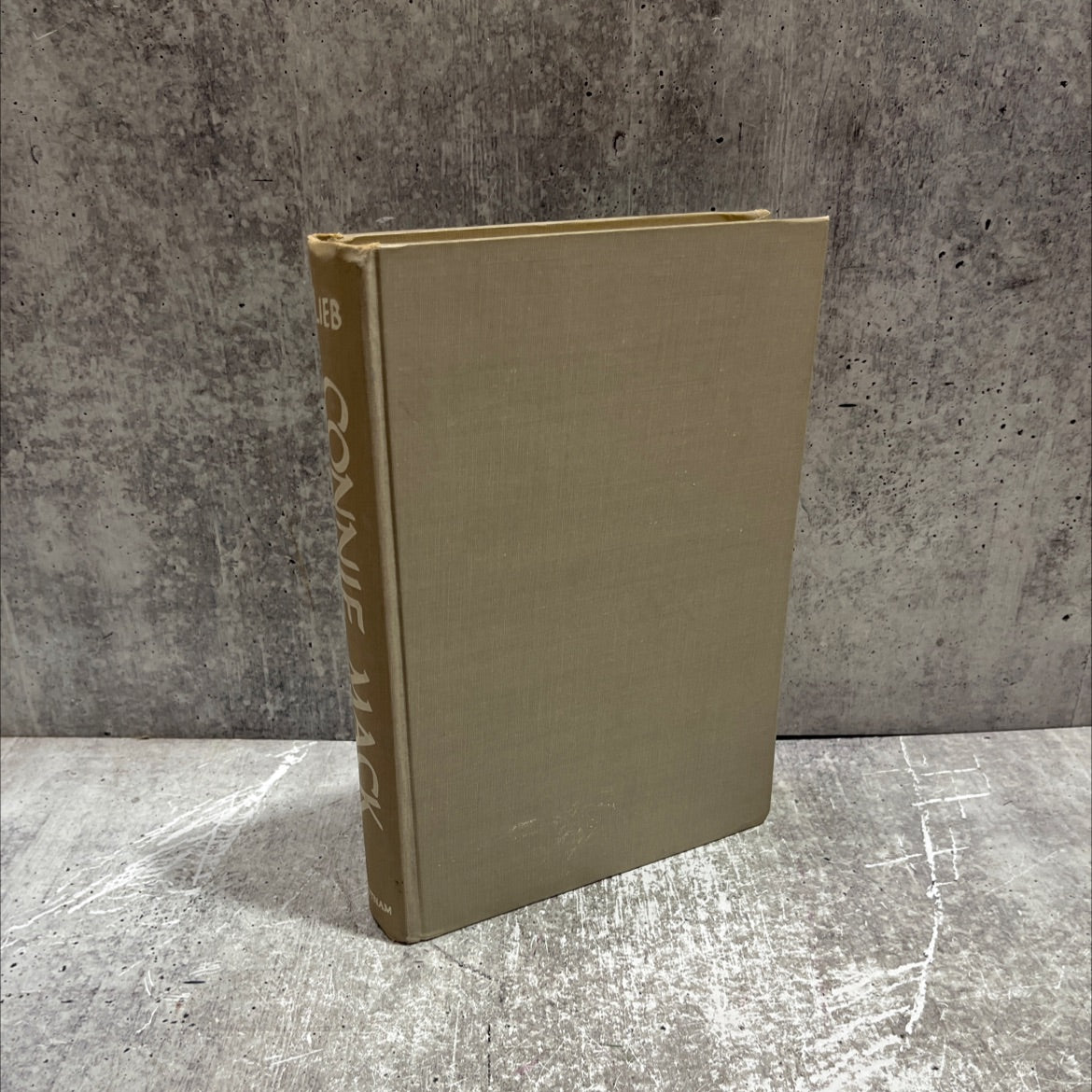 connie mack grand old man of baseball book, by frederick g. lieb, 1945 Hardcover image 1