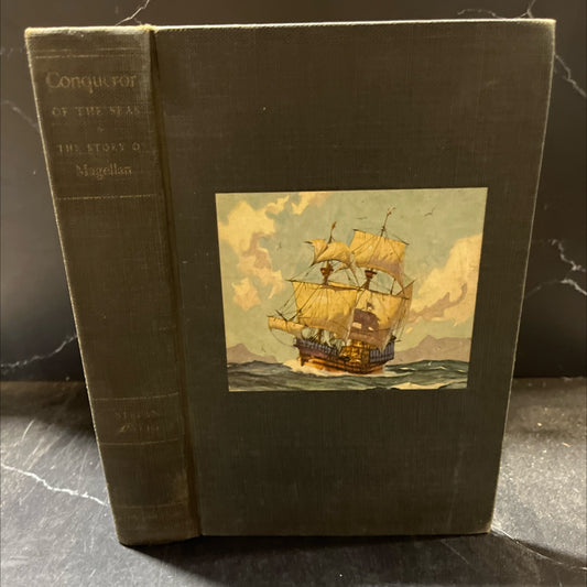 conqueror of the seas the story of magellan book, by stefan zweig, 1938 Hardcover image 1