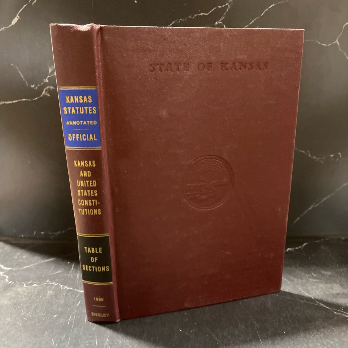 constitutions volume kansas statutes annotated containing the organic act the act for admission the constitution of image 1