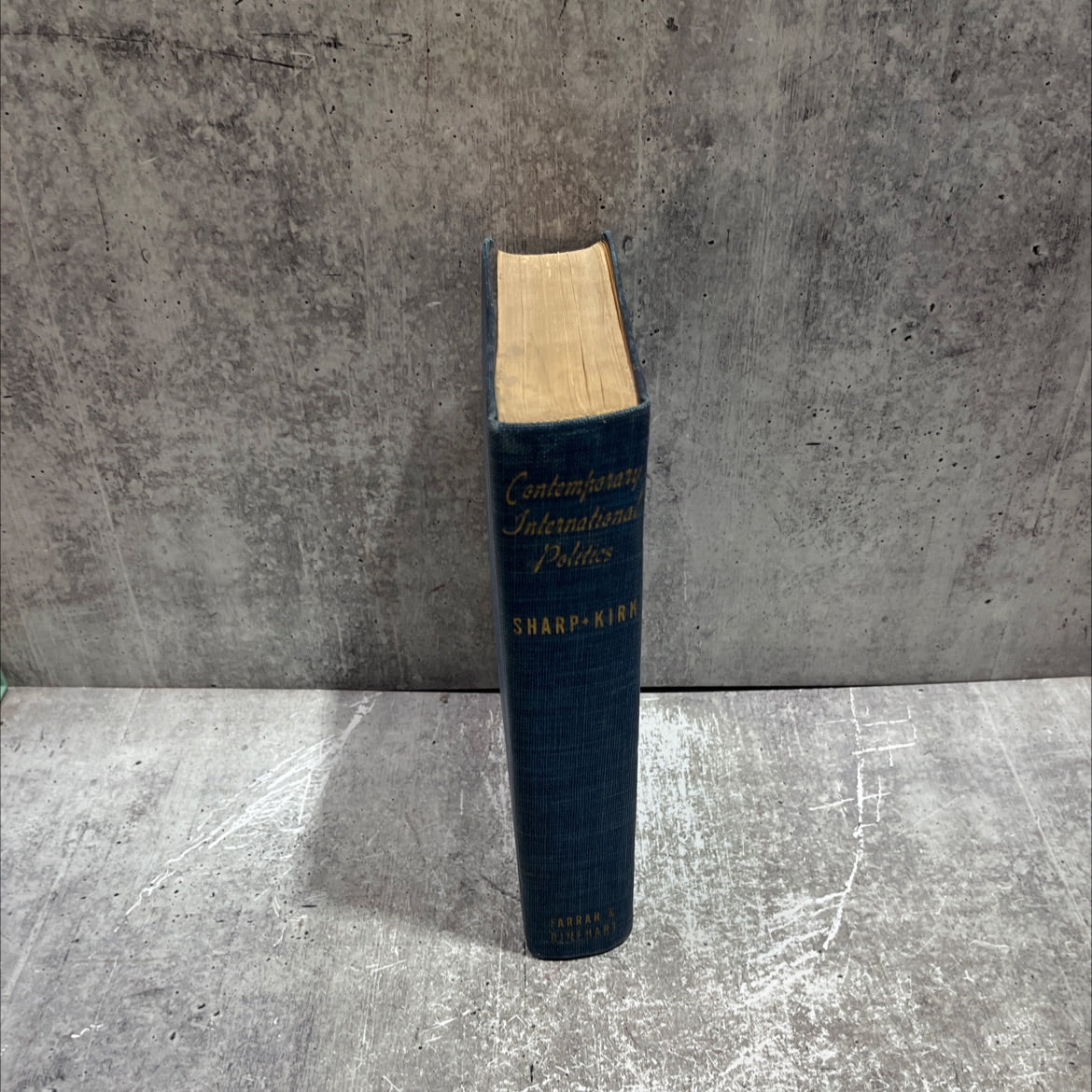 contemporary international politics book, by walter r. sharp, grayson kirk, 1940 Hardcover image 4