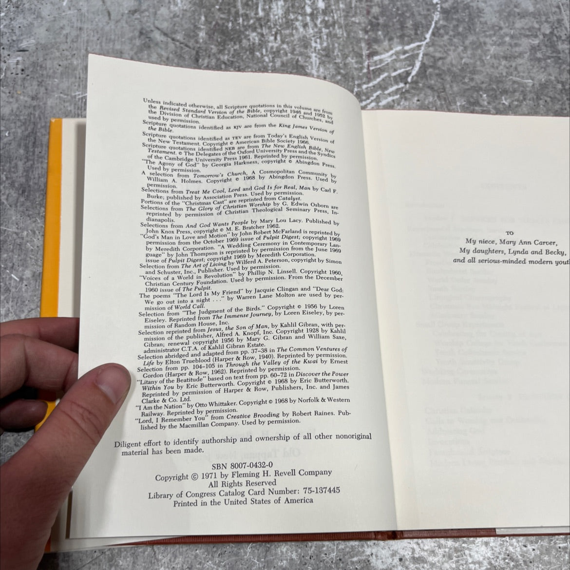 contemporary worship services a sourcebook book, by james l. christensen, 1971 Hardcover image 3