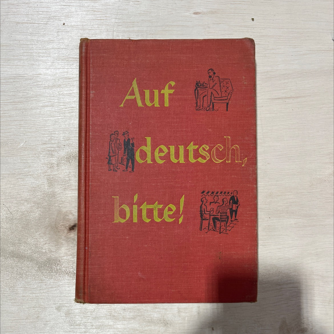 conversational grammar book, by unknown, 1950 Hardcover, Vintage image 1