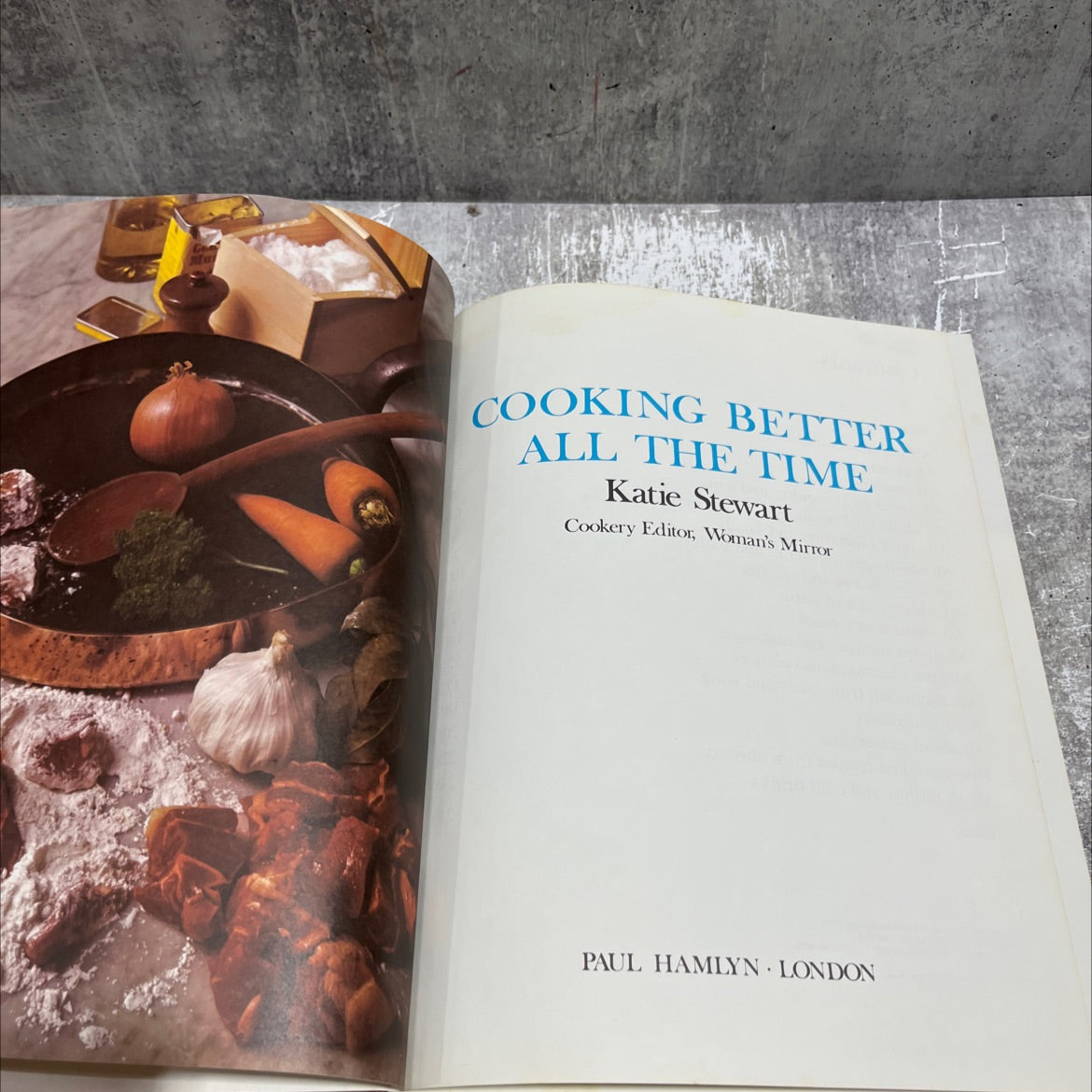cooking better all the time book, by katie stewart, 1966 Hardcover image 2