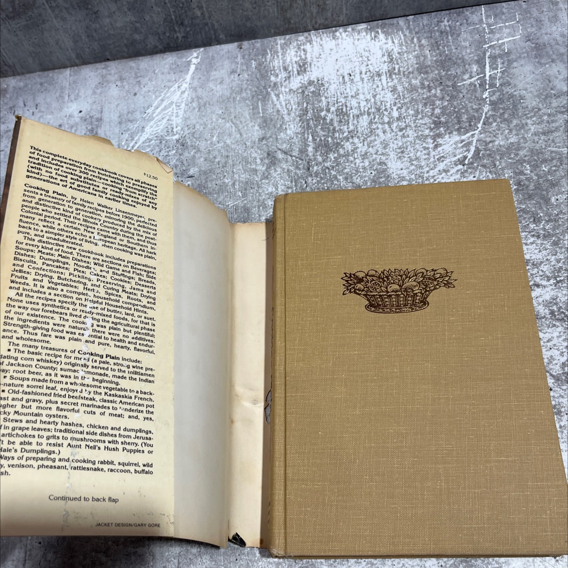 cooking plain book, by Helen Walker Linsenmeyer, 1976 Hardcover image 4