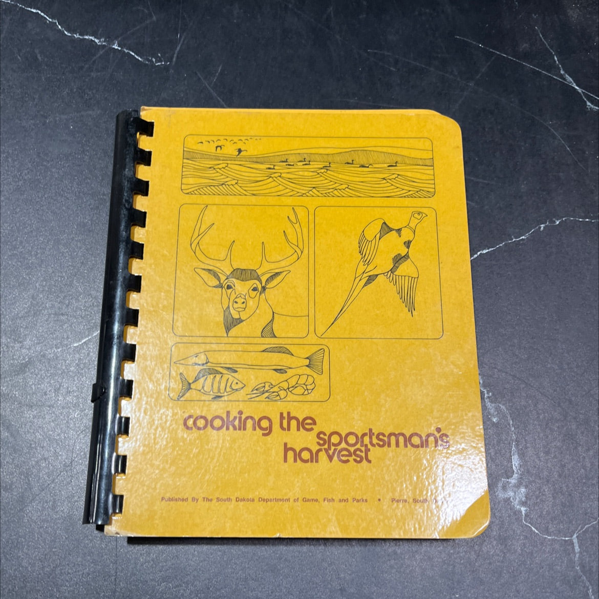 cooking the sportsman's harvest book, by south dakota department of game, fish & parks, unknown Paperback image 1