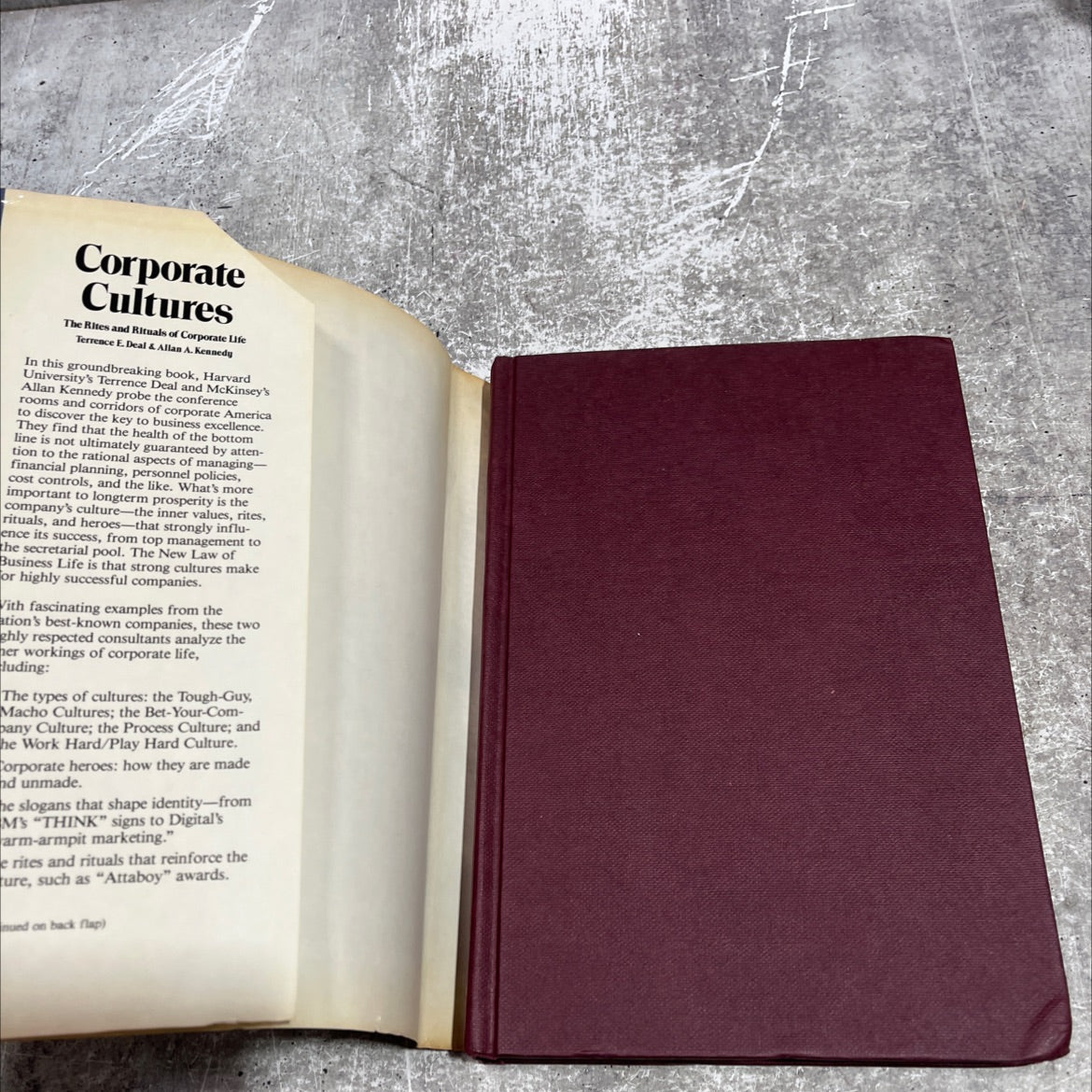 corporate cultures the rites and rituals of corporate life book, by Terrence E. Deal and Allan A. Kennedy, 1982 image 4