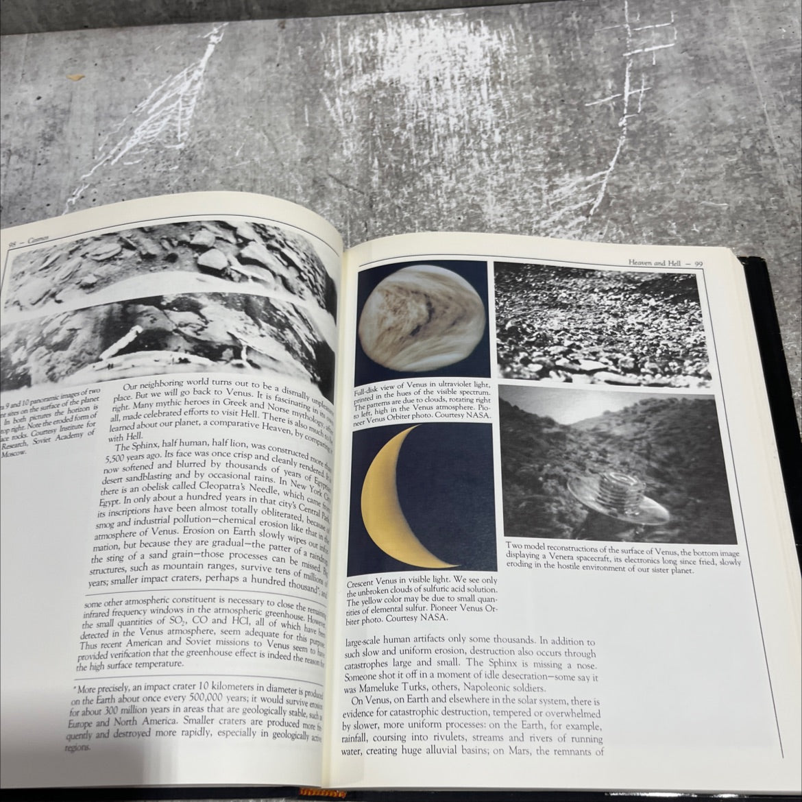 cosmos book, by Carl Sagan, 1980 Hardcover image 4