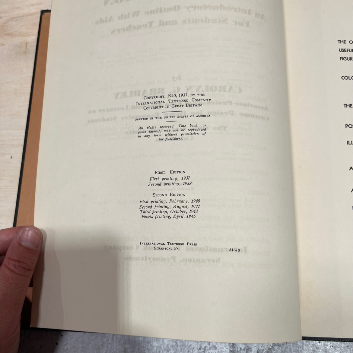 costume design an introductory outline with aids for students and teachers book, by carolyn g. bradley, 1946 Hardcover image 3