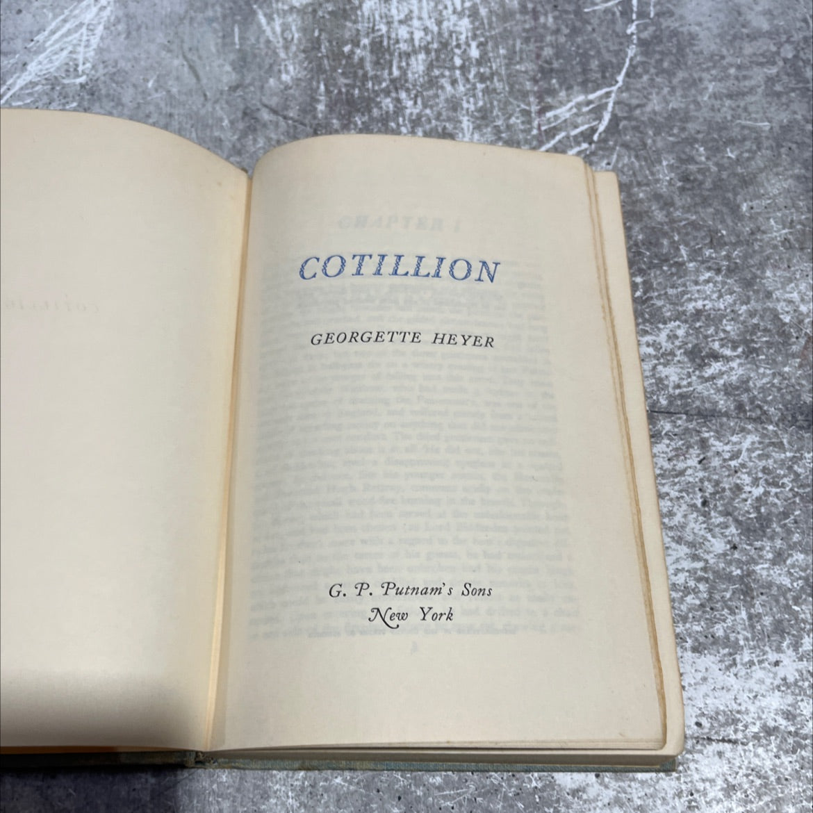 cotillion book, by georgette heyer, 1953 Hardcover image 2