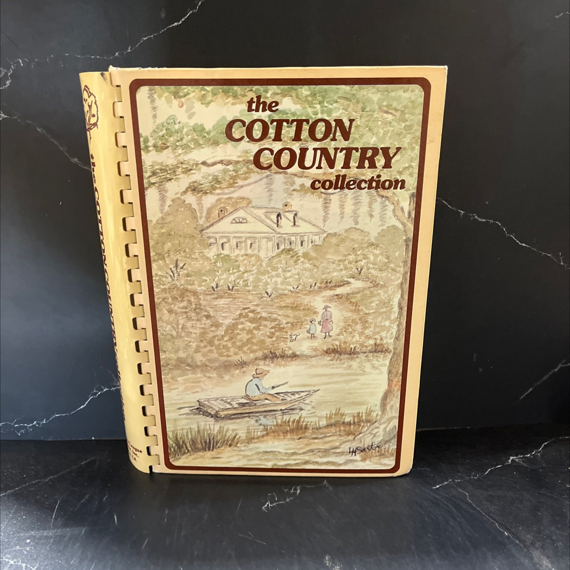 cotton country collection book, by junior league of monroe, inc., 1987 Hardcover image 1