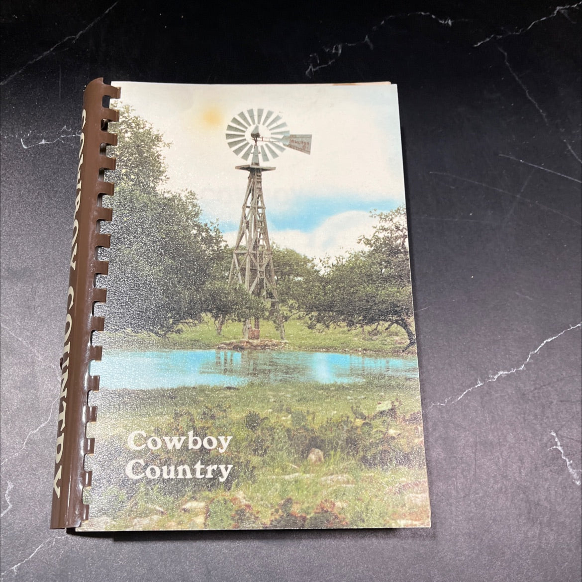 cowboy country a collection of recipes book, by Kath Co-Chairme, 1982 Paperback, First Edition image 1
