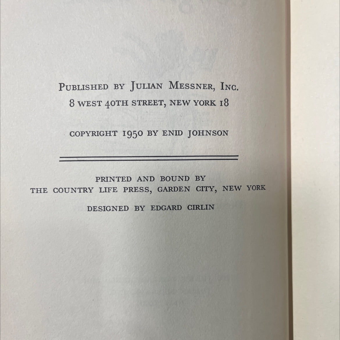 cowgirl kate book, by enid johnson, 1950 Hardcover image 3