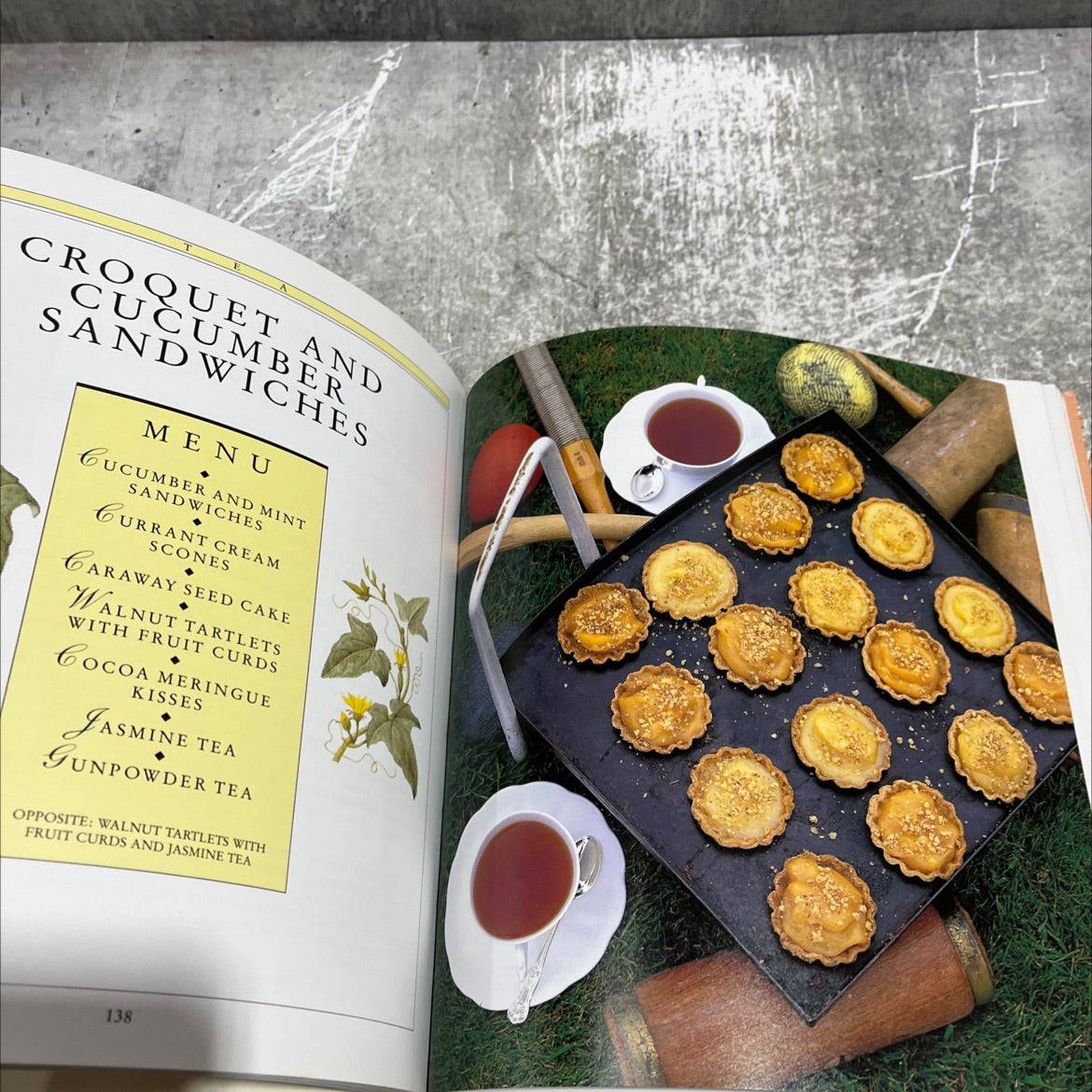 crabtree & evelyn cook book a book of light meals and small feasts book, by unknown, 1989 Hardcover image 4