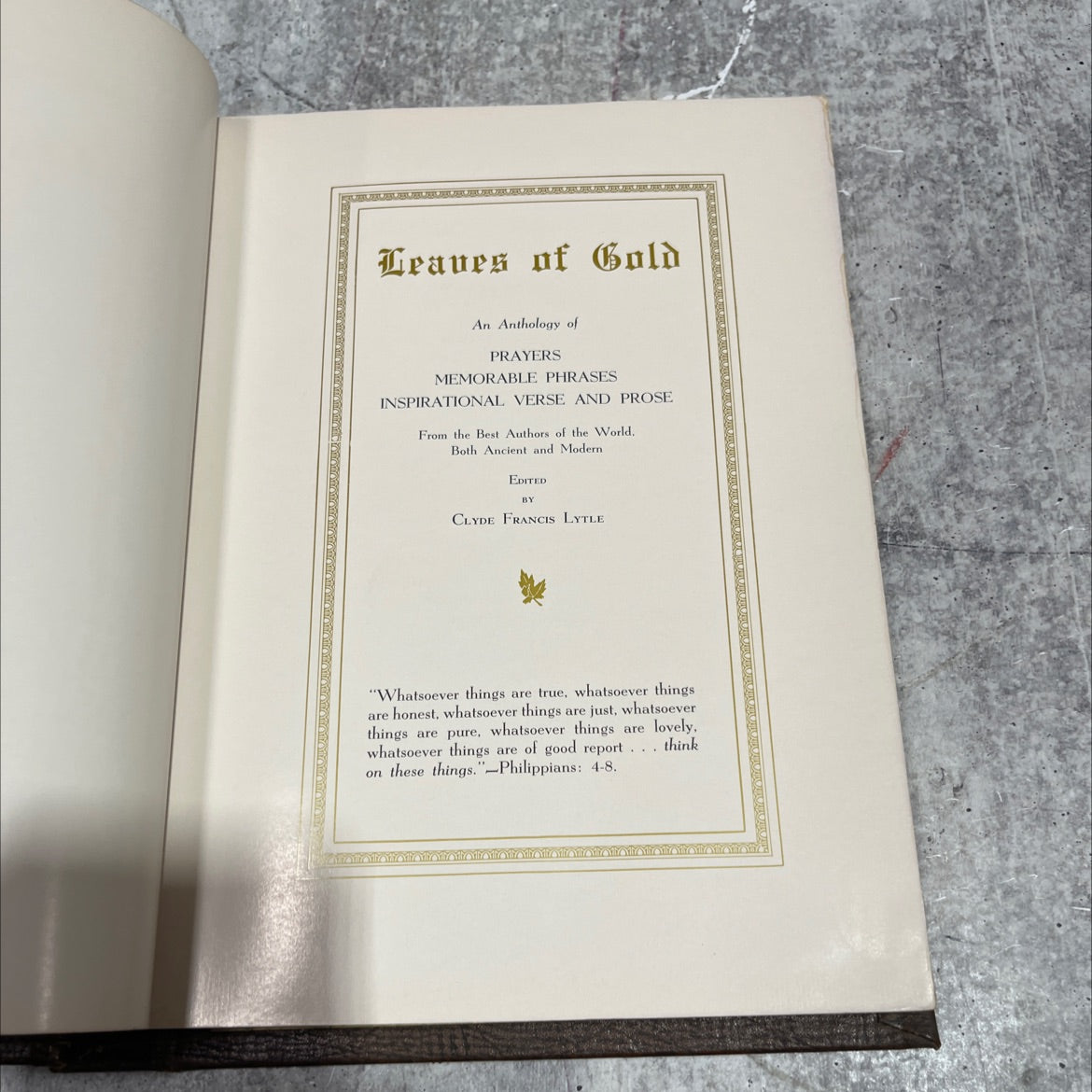craves of gold an anthology of prayers memorable phrases inspirational verse and prose from the best authors of the image 2