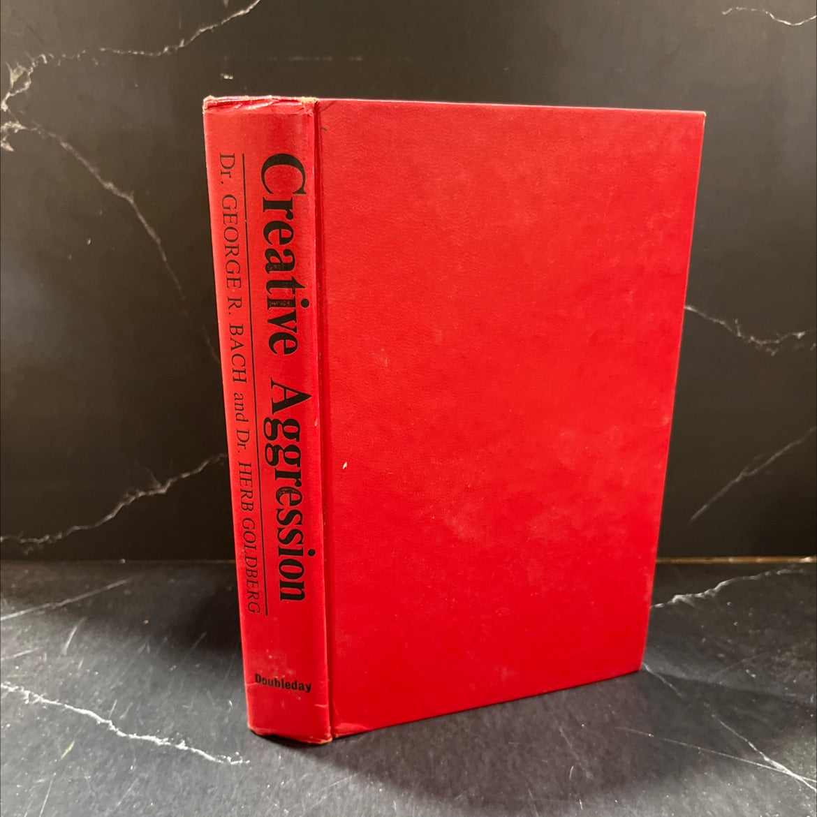 creative aggression book, by dr. george r. bach and dr. herb goldberg, 1974 Hardcover image 1