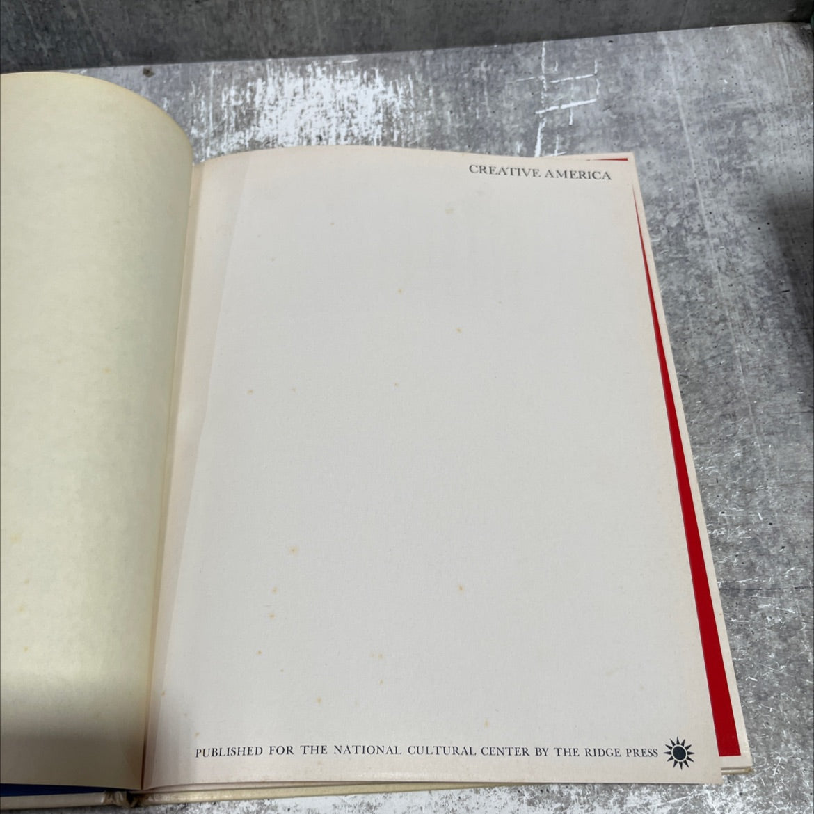 creative america book, by unknown, 1962 Hardcover image 2