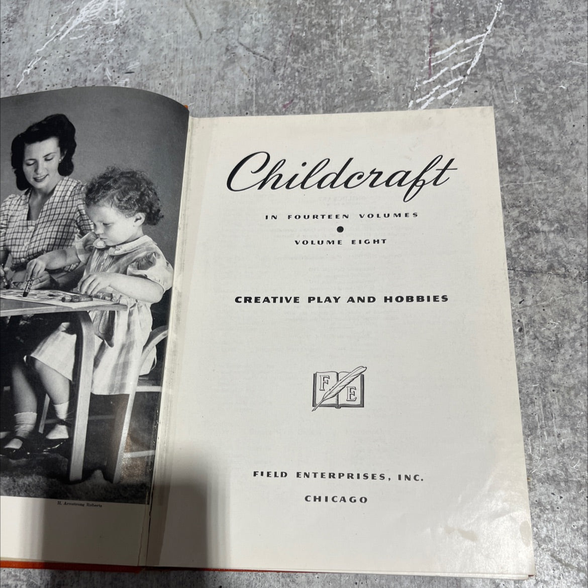 creative play and hobbies book, by I. Armatrong Roberts, 1949 Hardcover image 2