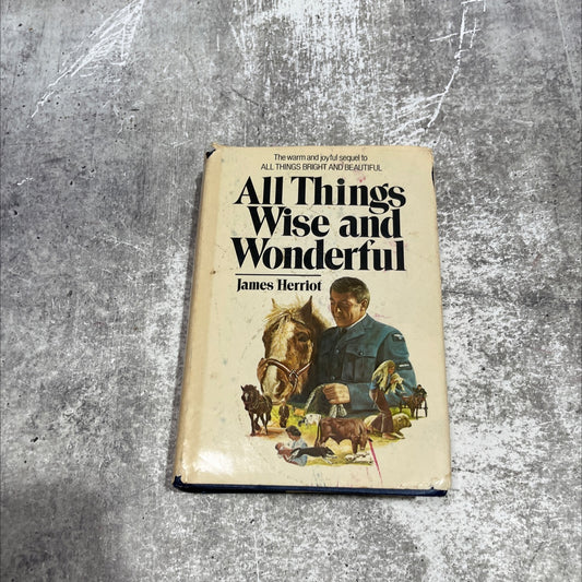 creatures great and small book, by James Herriot, 1977 Hardcover image 1