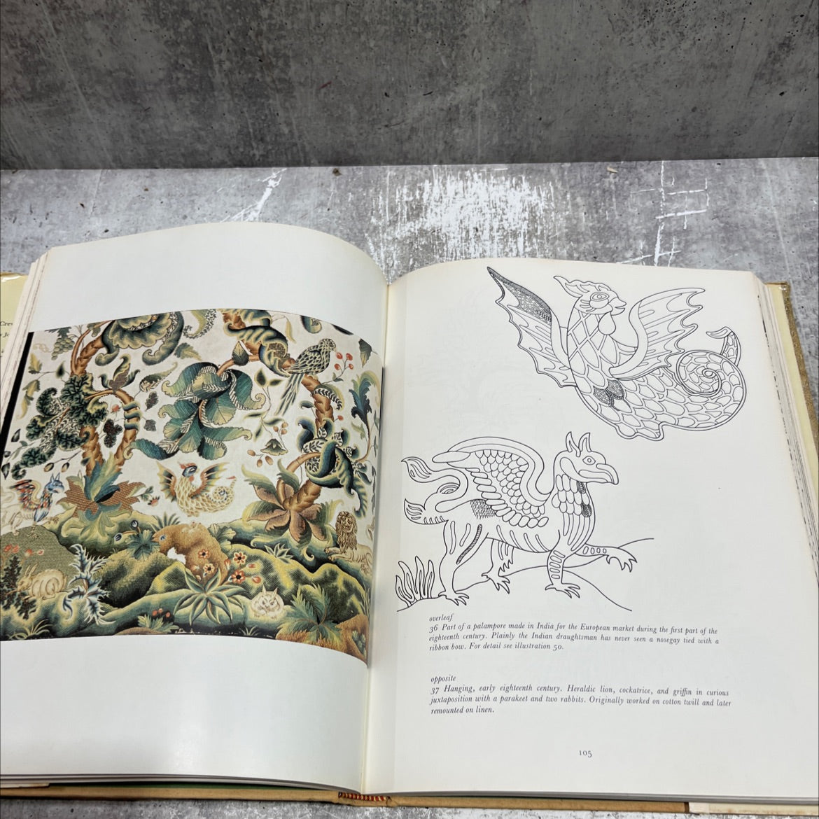 crewel embroidery in england book, by Joan Edwards, 1975 Hardcover image 4
