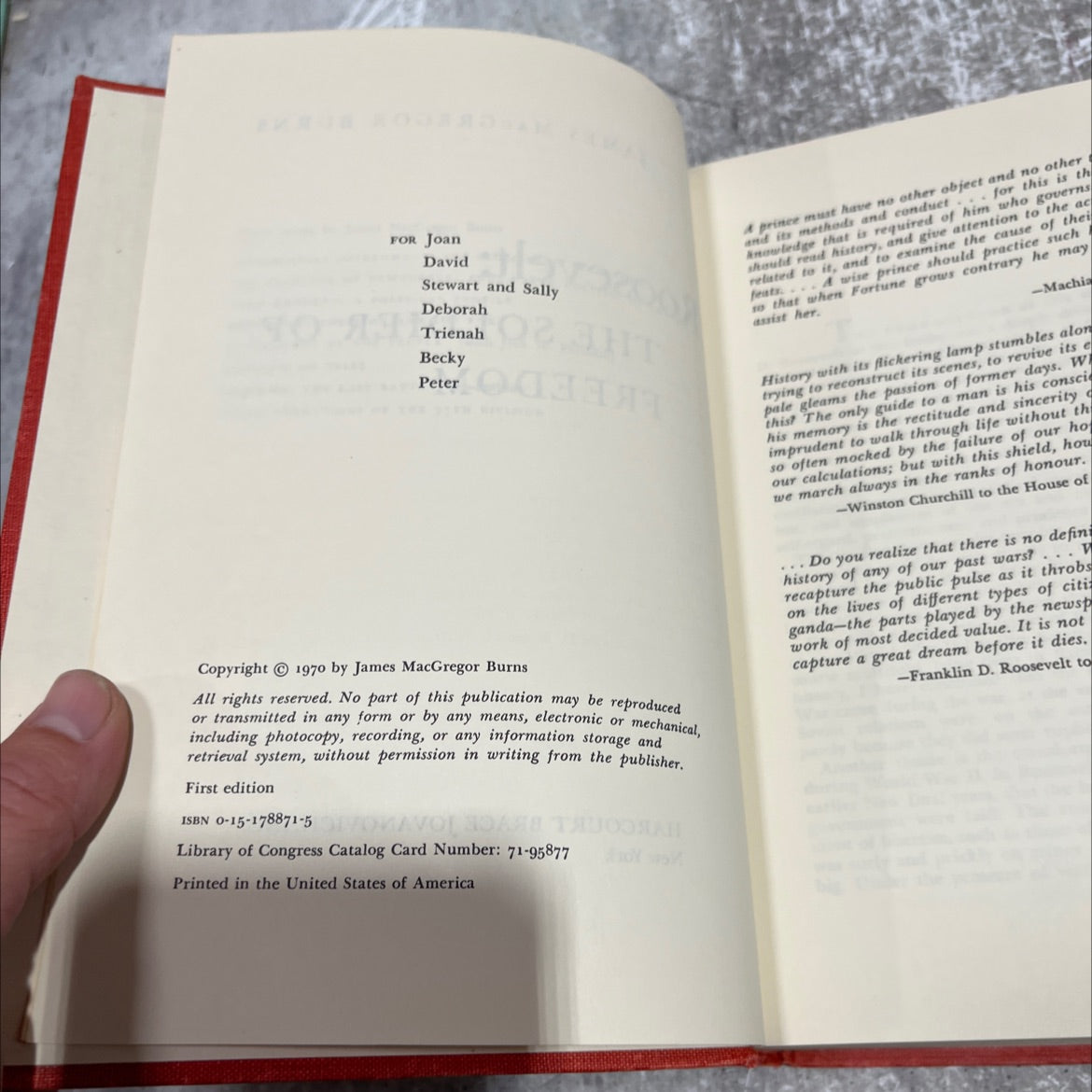 crucible of leadership four-party politics in america book, by James MacGregor Burns, 1970 Hardcover image 3