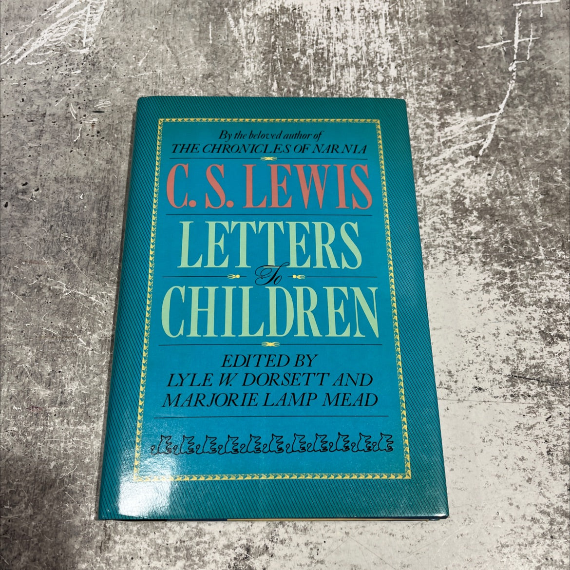 cs lewis, his letters to children book, by c. s. lewis, 1985 Hardcover image 1