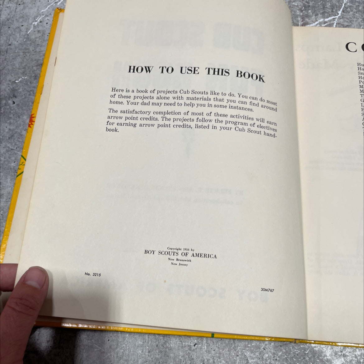 cub scout fun book book, by felicie t. kenower, felicie c. kenower, bill martin, bernard martin, 1956 Hardcover image 3