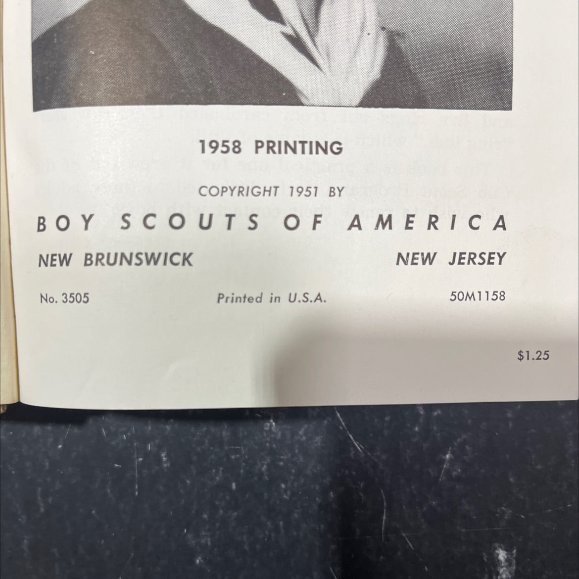 cub scouting boy book, by unknown, 1958 Hardcover image 3