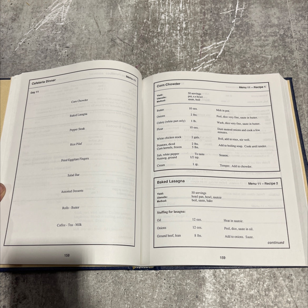 culinary arts ii book, by robert m. nograd, c.m.c., 1988 Hardcover image 4