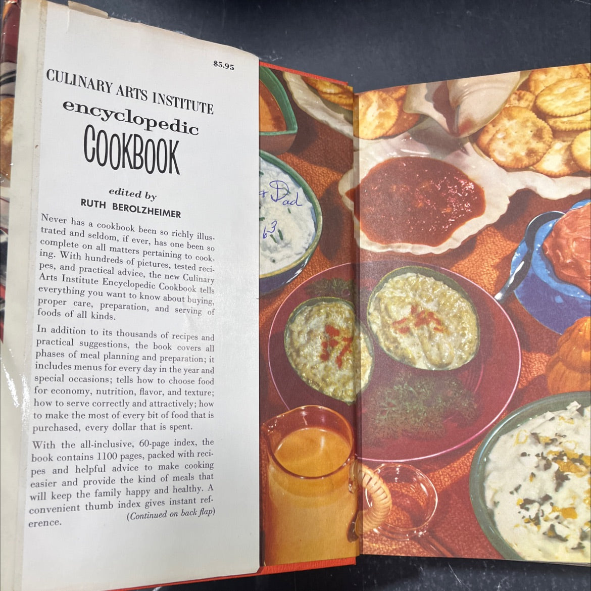 culinary arts institute encyclopedic cookbook new revised edition book, by ruth berolzheimer, 1962 Hardcover image 4